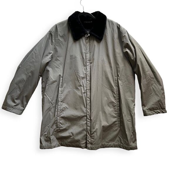 Hugo Boss BOSS Beige Jacket with Faux Fur lining - Picture 1 of 4